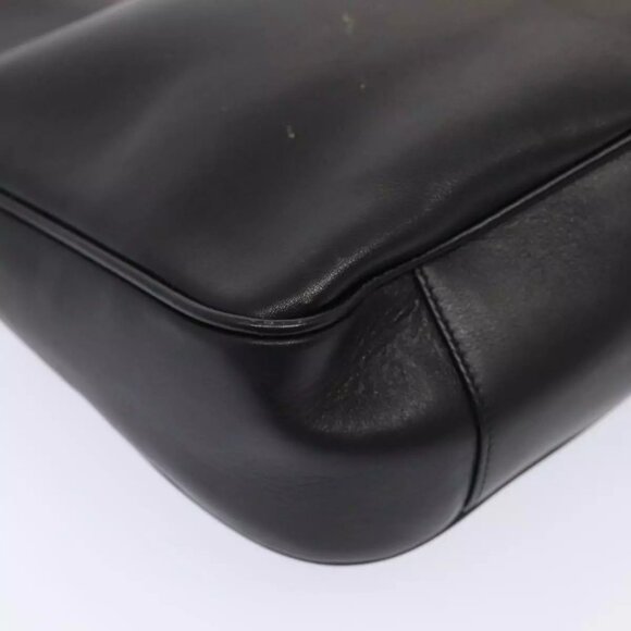 GUCCI Bamboo Hand Bag Leather 2way Brown Gold - Picture 11 of 16